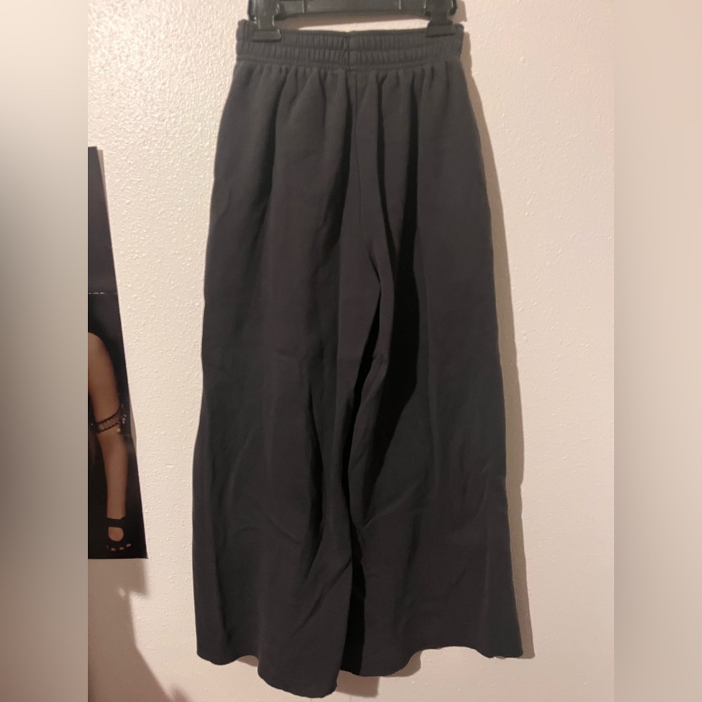 Black Wide-Leg Target Pants